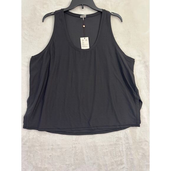 NWT Calia Black Scoop Tank Top XXL Activewear Athleisure - Picture 1 of 8